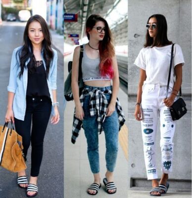 dép bánh mì Adidas chính hãng